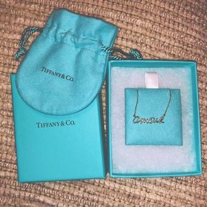 Tiffany Paloma Picasso Graffiti “Amour” Necklace